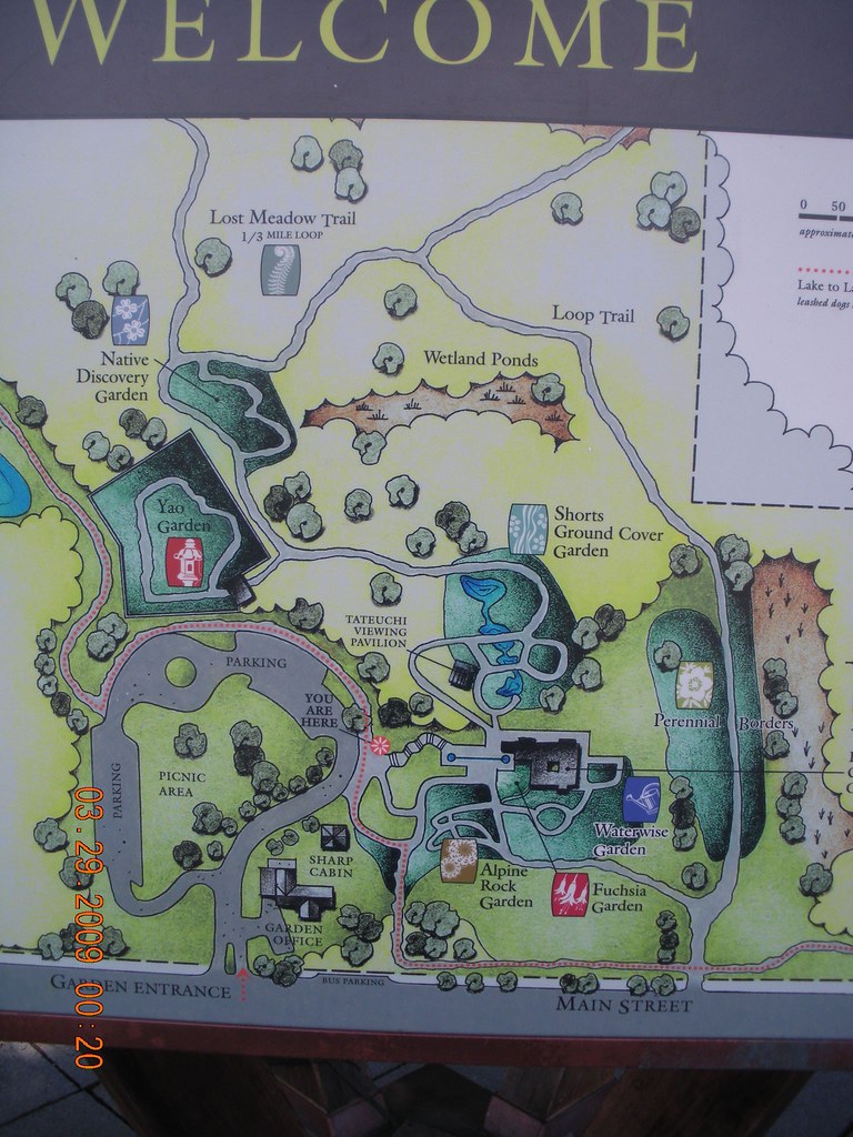 Map - Bellevue Botanical Gardens - Scavenger Hunt 44 Flickr