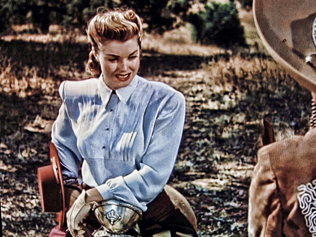 Movie Star Esther Williams is Back in the Saddle Again…