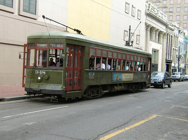 Streetcars in New Orleans