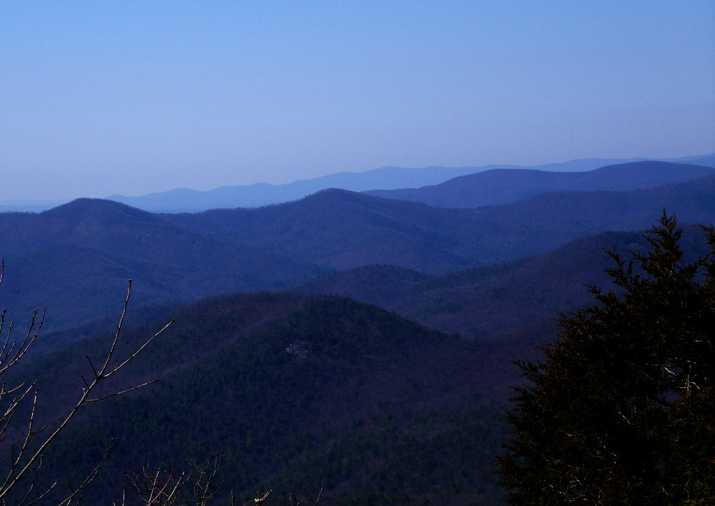 The Georgia Blue Ridge South of Cowrock Mountain | Ridges to… | Flickr