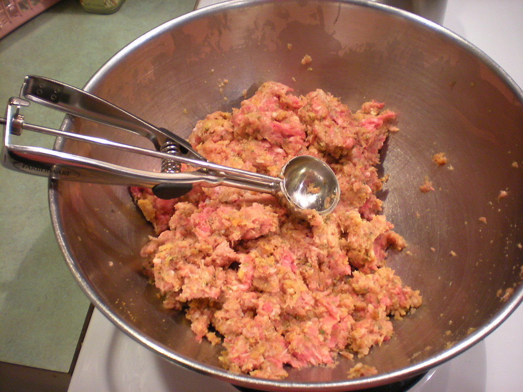 Meatball scoop, We had meatballs the other night. I used to…