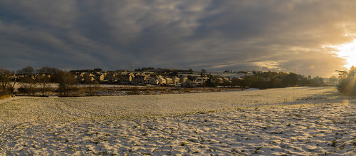 eastrenfrewshire walking neilston landscape winter scotland cowdenhallestate panorama