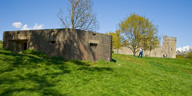 Bodiam  Castle  Pillbox  East Sussex England