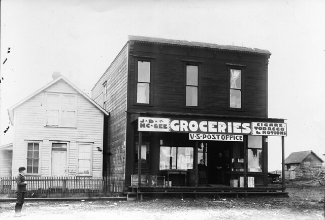 J.D. McGee Grocery, circa 1900