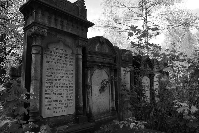 Cmentarz żydowski w Łodzi / Jewish cemetery in Lodz, Poland