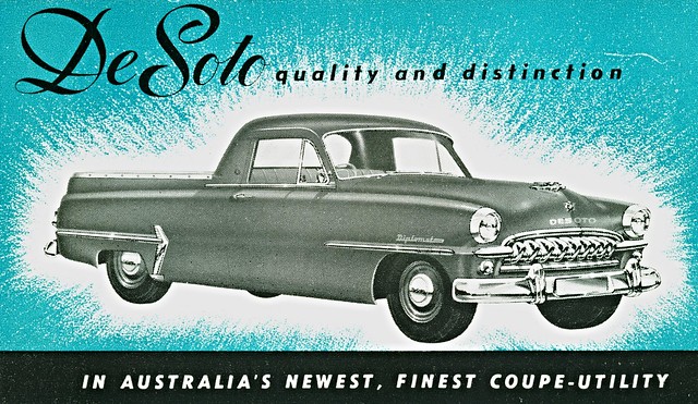 1954 DeSoto Coupe-Utility, Australia
