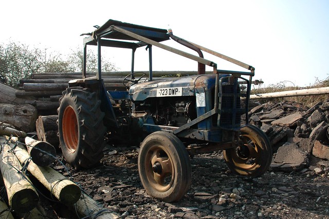 Fordson Major with protection