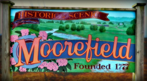 Moorefield Sign Here's Our Sign: Historic & Scenic Moorefield WV -- Founde… | Flickr