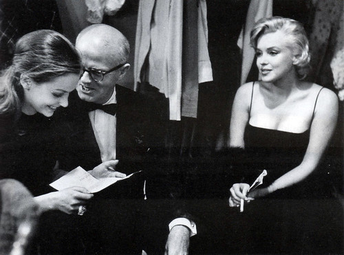 Marilyn with Susan and Lee Strasberg | Laura Loveday | Flickr