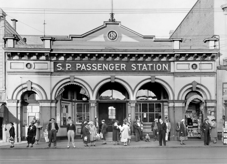 Southern Pacific Train station at one time the IER Red Train stop on 7th st Washington Street and Broadway.