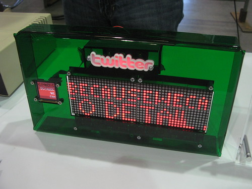 twitter LED ticker | by nicknormal