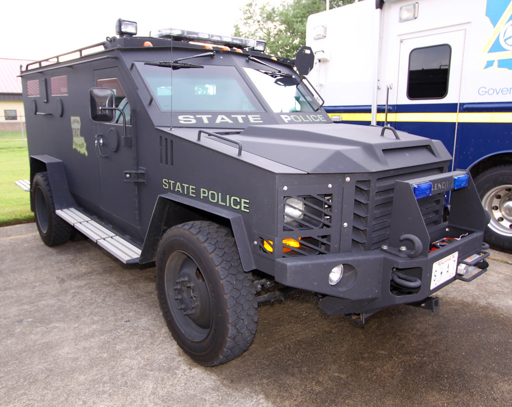 Louisiana State Police Swat Lenco Armored Truck Christopher