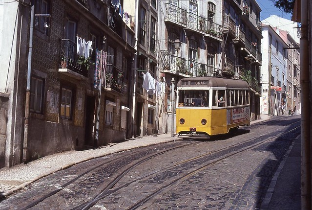 Trams de Lisbonne (Portugal)