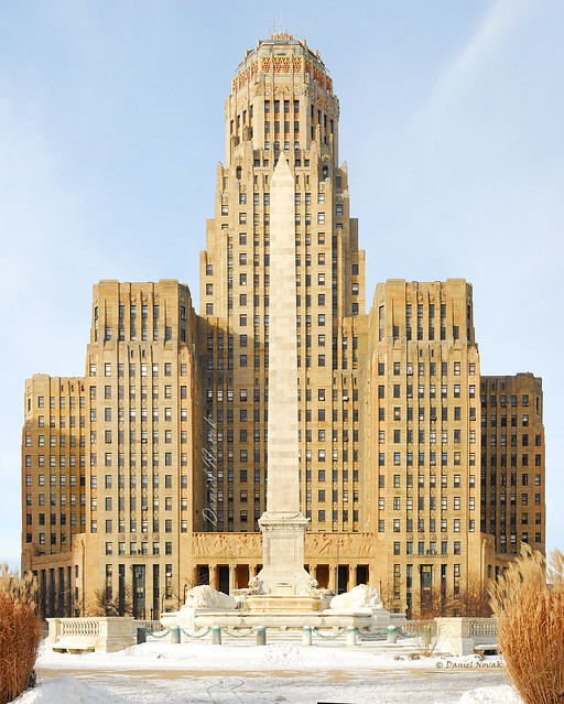 Buffalo City Hall & McKinley Monument, Buffalo, NY (DSE_1595)