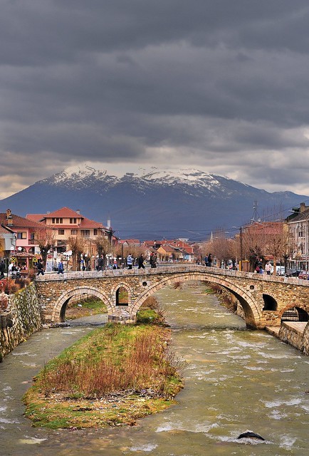 Late winter at Prizren, Kosovo, March 8, 2009