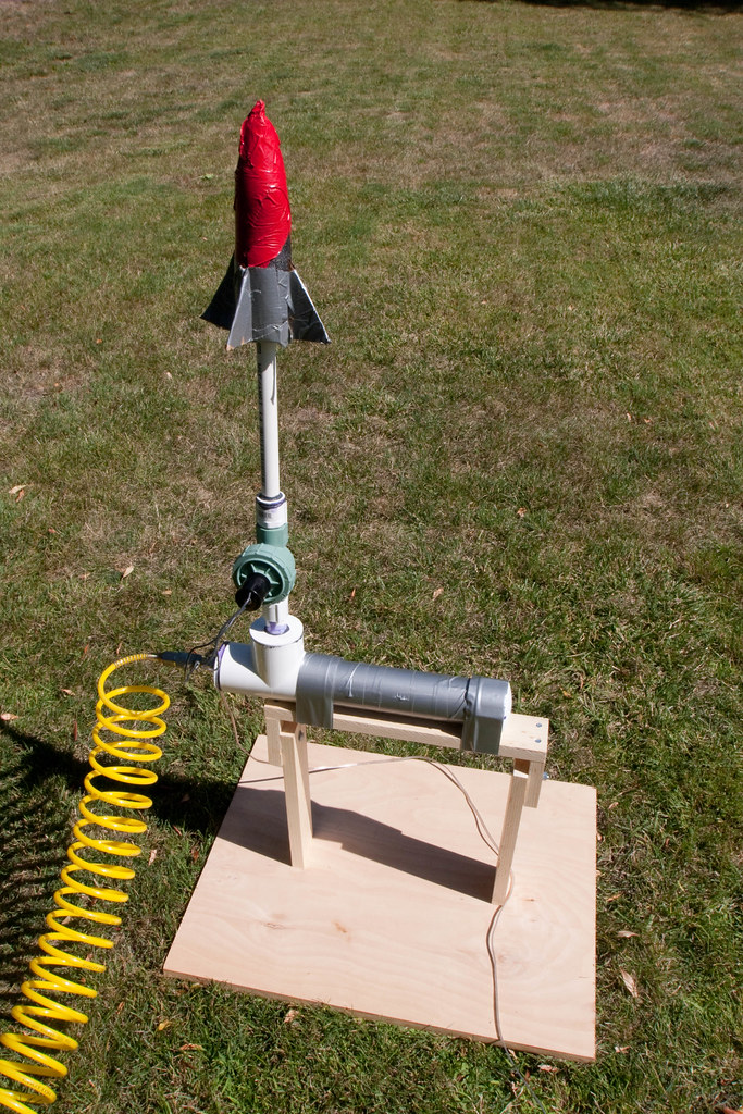 Air Rocket | Built from plans in Make Magazine with a couple… | Flickr