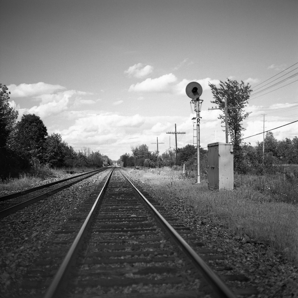 on the tracks