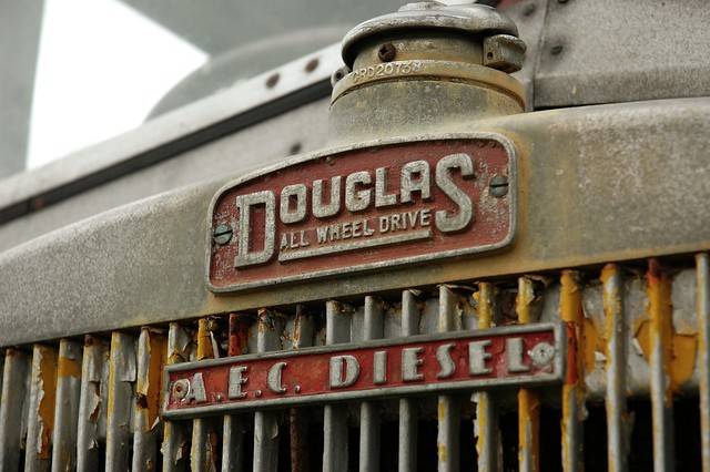 Douglas timber tractor radiator