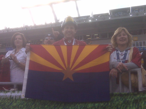 Arizona fans representing | by KVOA