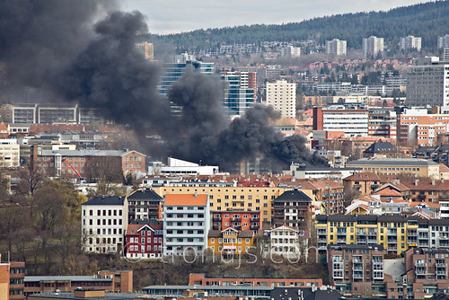Fire at Ensjø, Oslo, Norway | Larger view Oslo, Norway. Fire… | Flickr