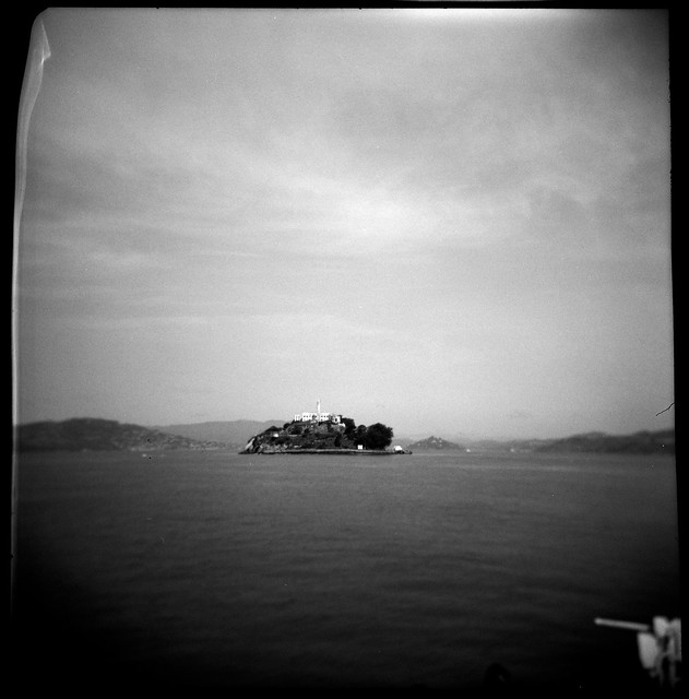 Alcatraz Island from the boat