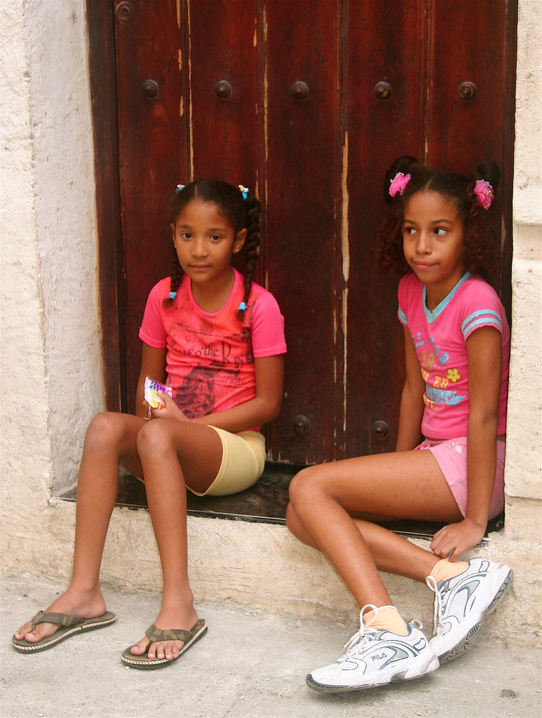 Young Cuban Teen Girls