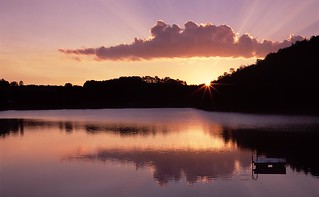Sunrise Over Lake Canton