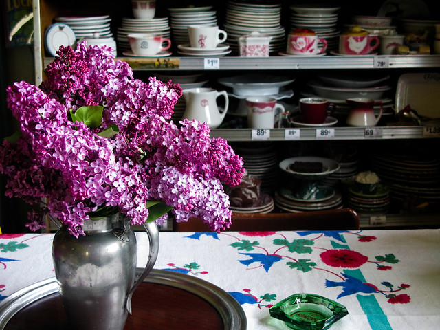 Lilacs in the Kitchen
