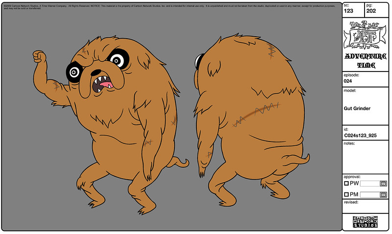 Gurt Rinder Gut Grinder | From the Adventure Time episode