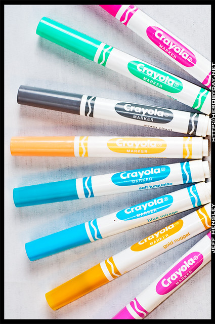 Day 139/365 - Crayola Markers, Another day of work, another…