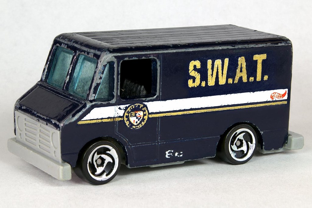 hot wheels swat van