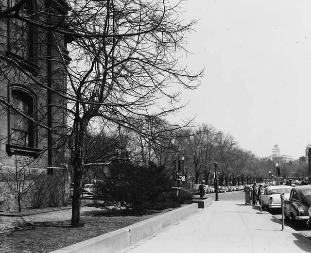 50 ft. Intervals, Boylston Street, Facing East to Corner of Arlington and Boylston Streets, Public Garden and Commons in Background