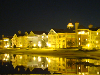 Saratoga at night
