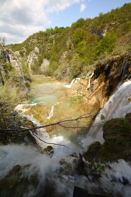 Waterfalls in Plitvice Lakes NP