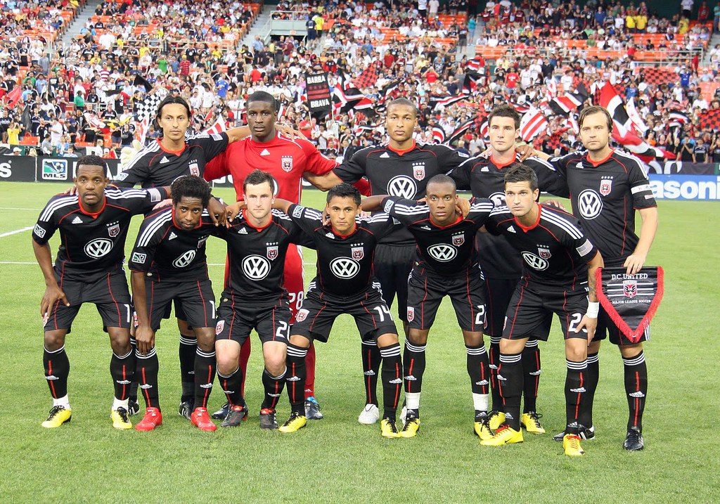 D.C. United. | Starting eleven of D.C. United during an inte… | Flickr