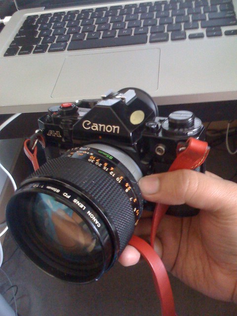 Canon FD 85mm f/1.2 s.s.c aspherical