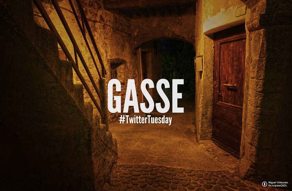 Twitter Tuesday: Gasse