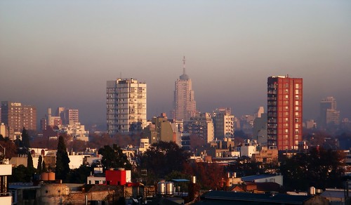 sun sol argentina clouds sunrise buildings edificios buenosaires amanecer nubes
