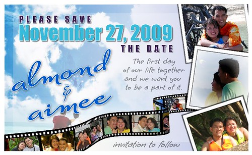 Save the Date | by aLmOnD0517