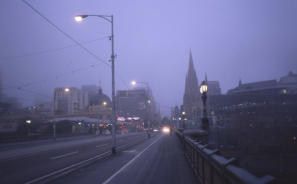 photo of Melbourne in the winter