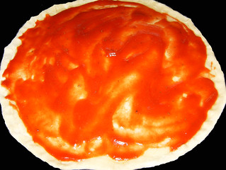Pizza zamburiñas,atún -jamón-añadir tomate. | by La cocinera Curuxa