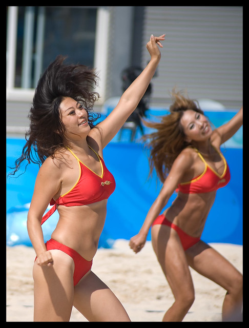 Beijing Olympic Beach Volleyball Cheerleaders / Dancers