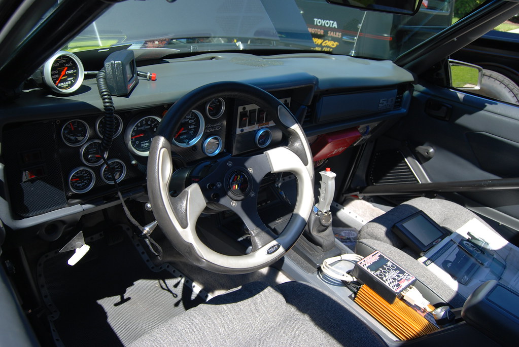 Ford Mustang T Top Foxbody Coupe Interior Navymailman Flickr