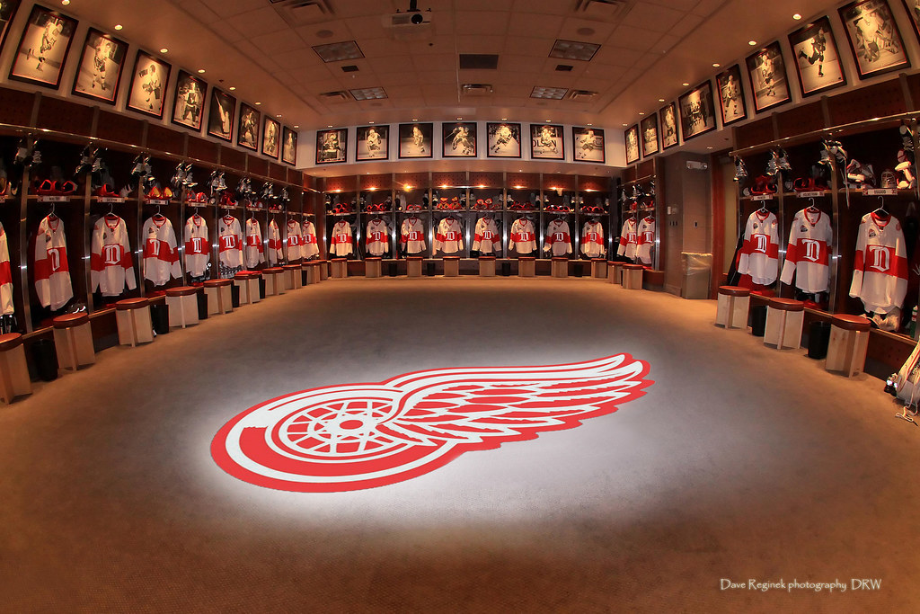 Detroit Red Wings Locker Room B Ludlam Flickr