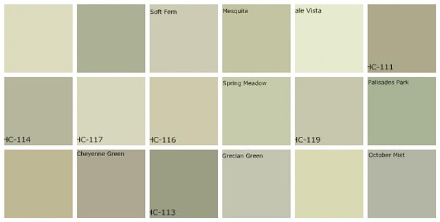 Gray Green Paint: Designers' Favorite Colors