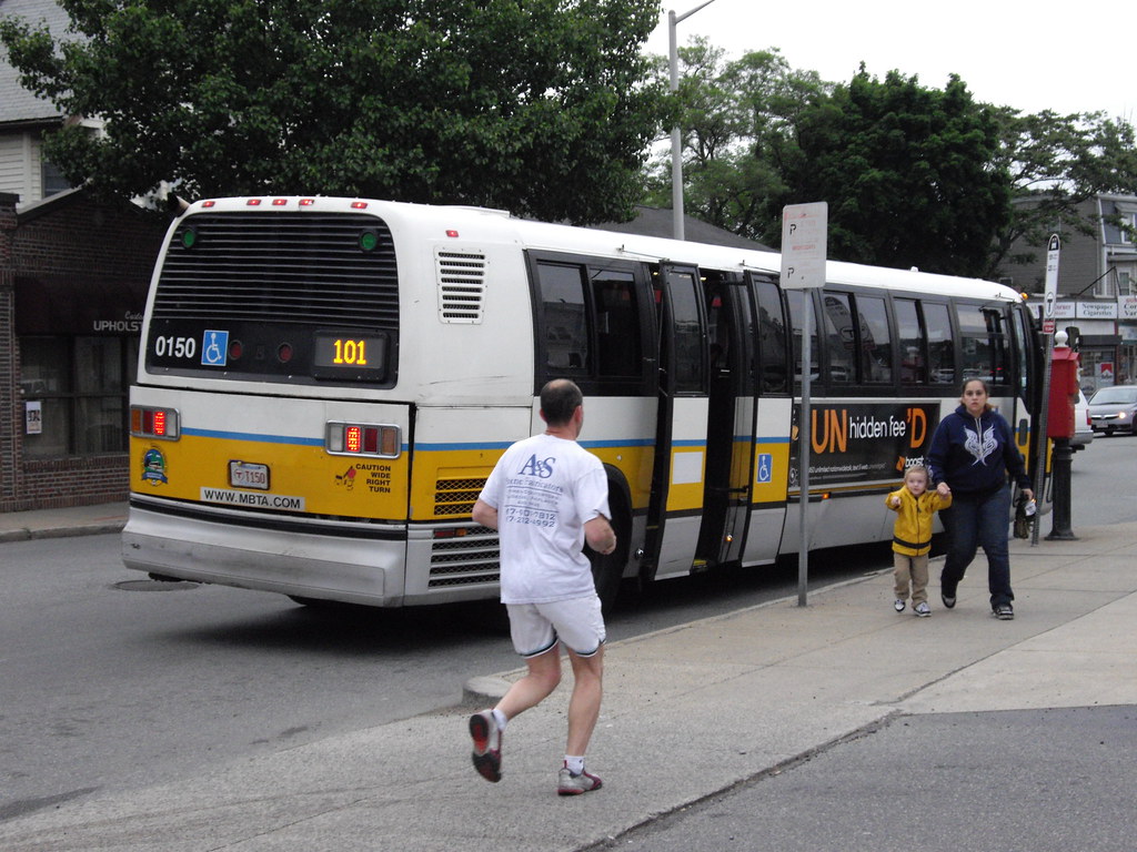 Mta Rts Rear Doors BOSTON MBTA BUS RTS 0150 back doors open | I love the RTS | bradlee9119 ...
