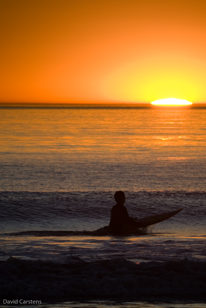 Malibu_Surf-3 | The sun sets on surfers in Malibu | David Carstens | Flickr