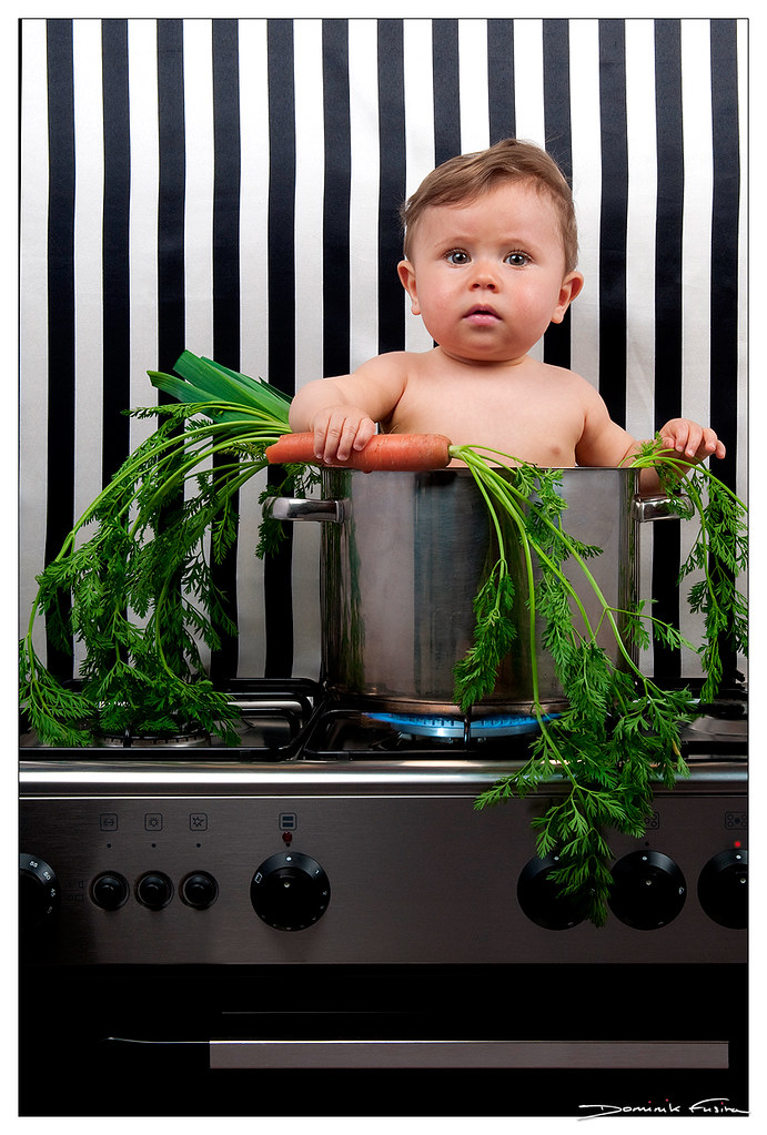 Baby cook by dominikfoto