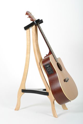 Maple Wood Acoustic Guitar Stand | by designsbyg22