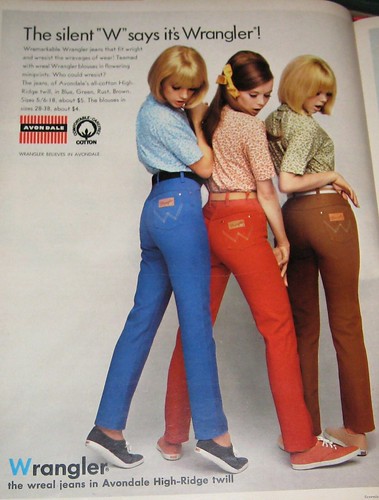 Wrangler Ad 1 | Wrangler Ad from Oct 1968 Seventeen I worked… | Flickr